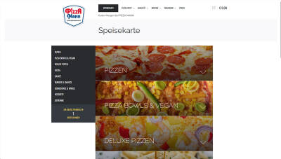 PIZZAMANN GmbH Screenshot